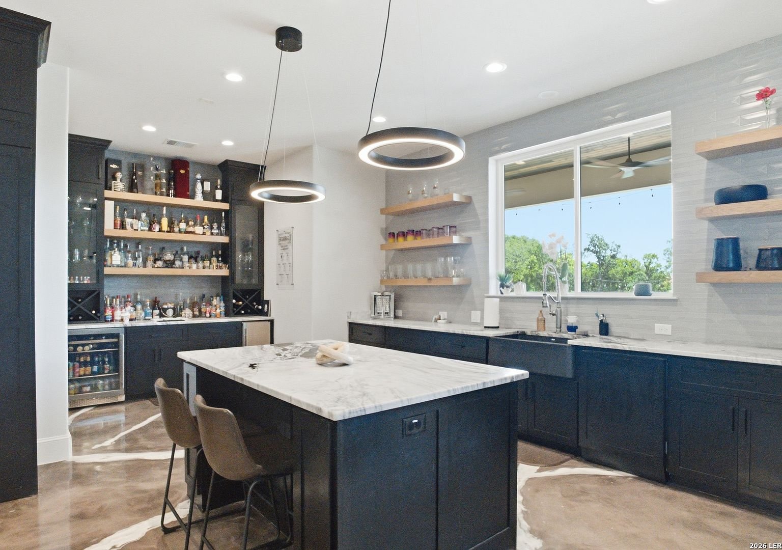 Bar and office